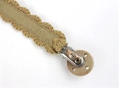 Lil Atelier tigers eye hæklet suttesnor